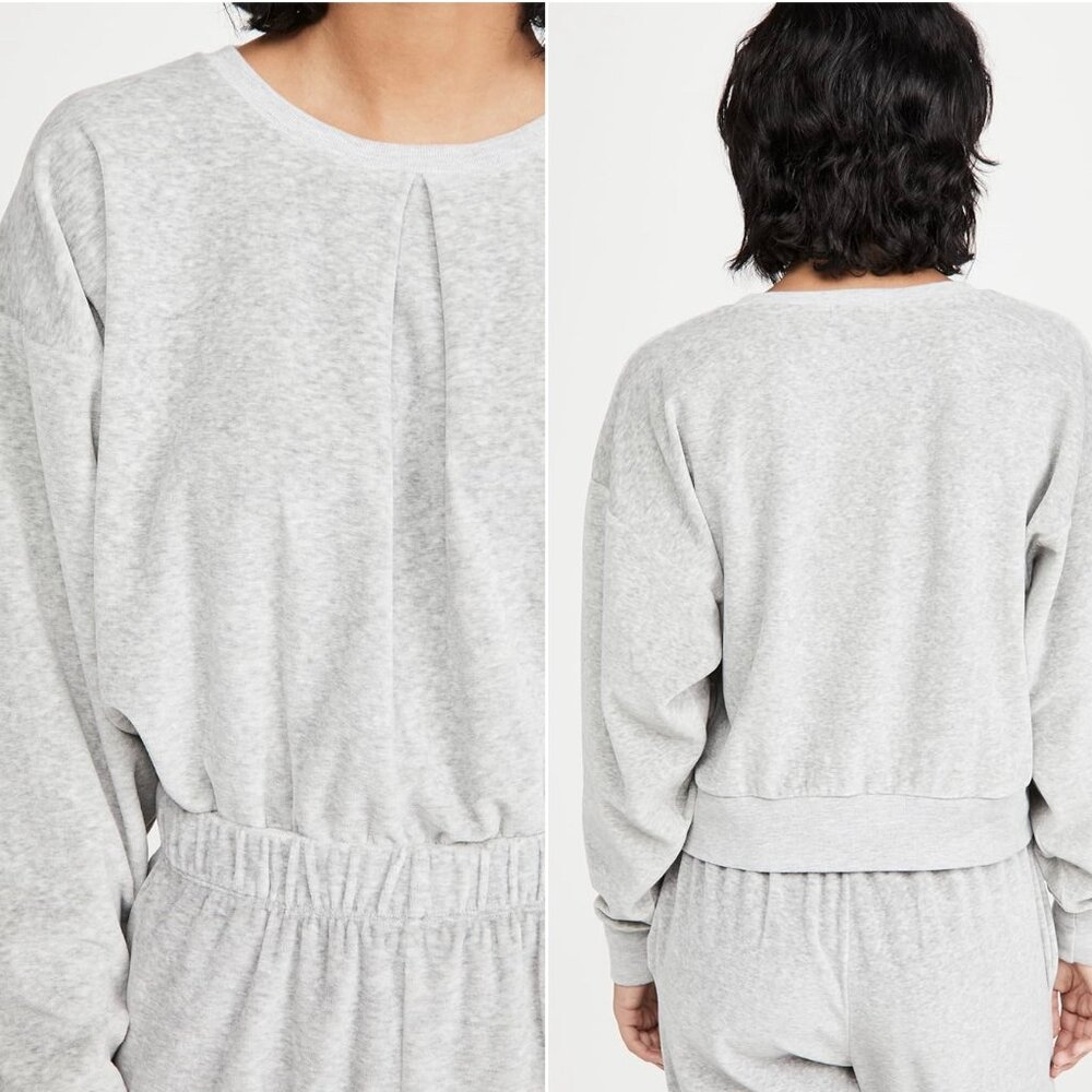 Suzie Kondi Front Pleat Sweatshirt